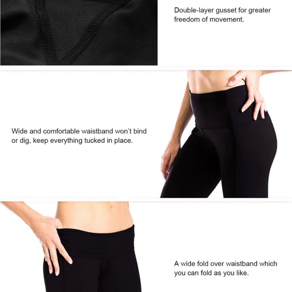 NWT Yogipace Petite 25" High Waisted Yoga Leggings - Picture 5 of 5